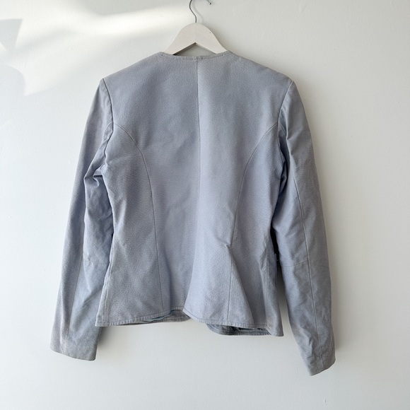 Beechers Brook for Fairweather -Suede Collection- Soft Blue - Size Medium - Picture 9 of 11